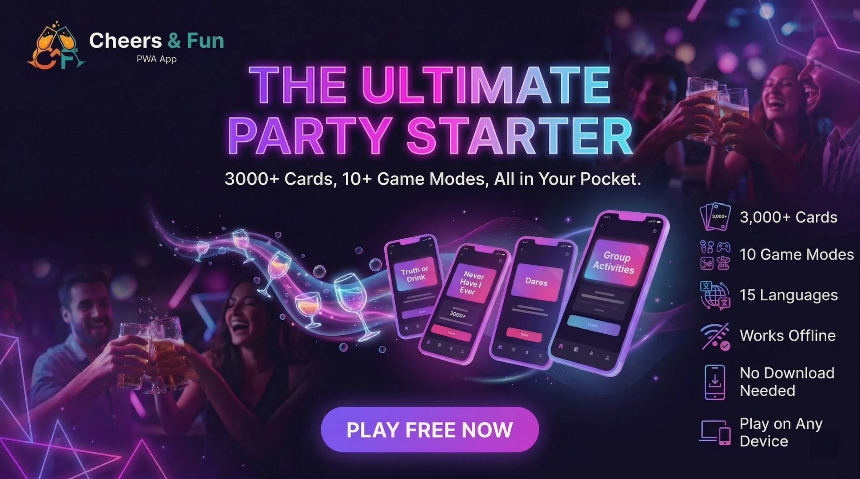 Cheers & Fun - The Ultimate Party Starter